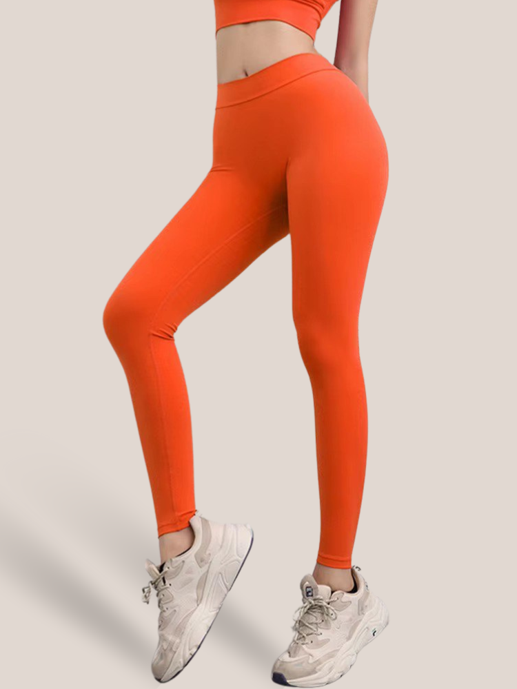 Oranje anticellulitislegging