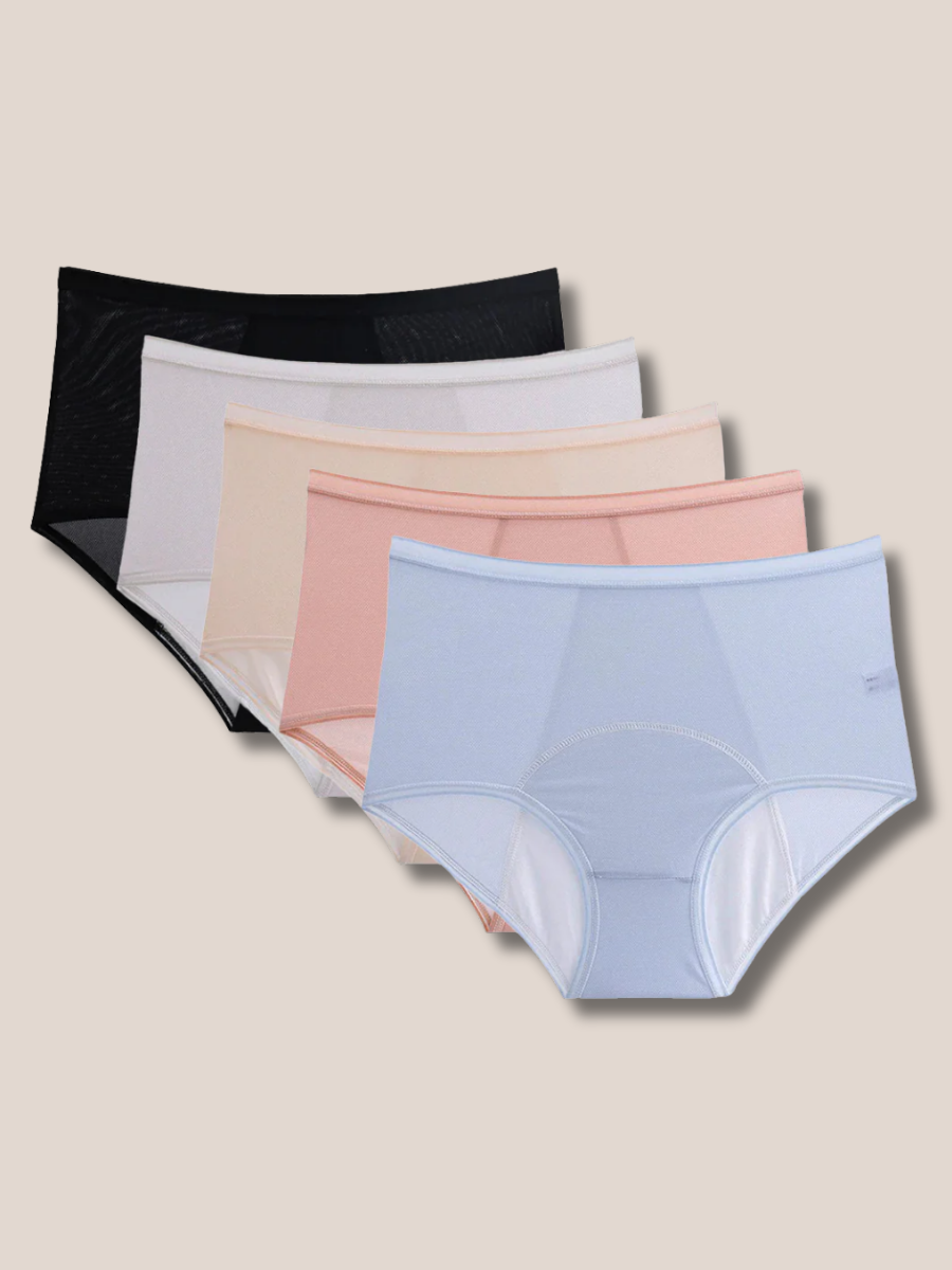 Pack Culottes d’Incontinence Taille Haute - Discrète, Absorbante & Réutilisable