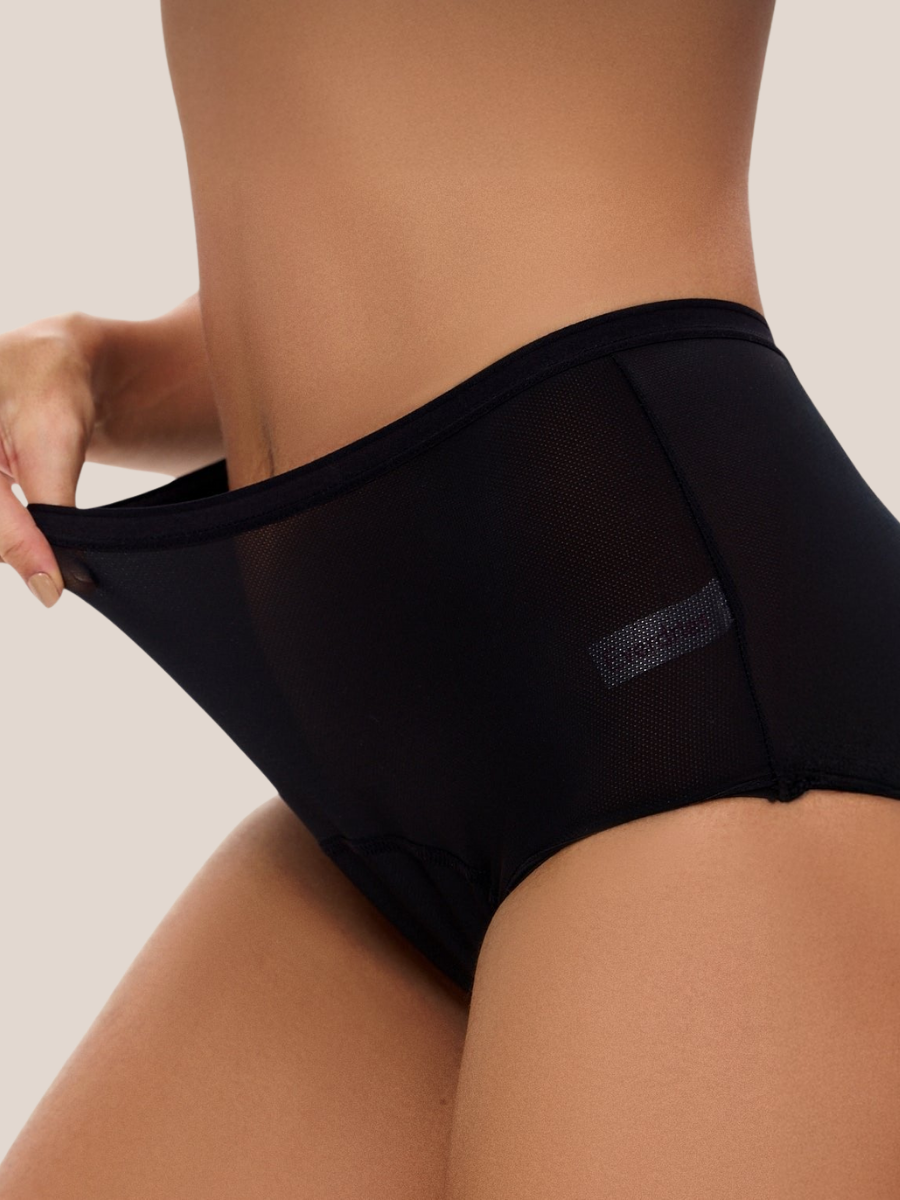 Pack Culottes d’Incontinence Taille Haute - Discrète, Absorbante & Réutilisable
