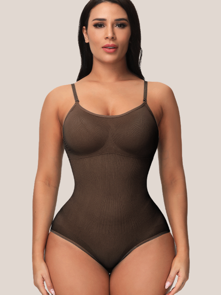 Shapewear bodysuit met beha