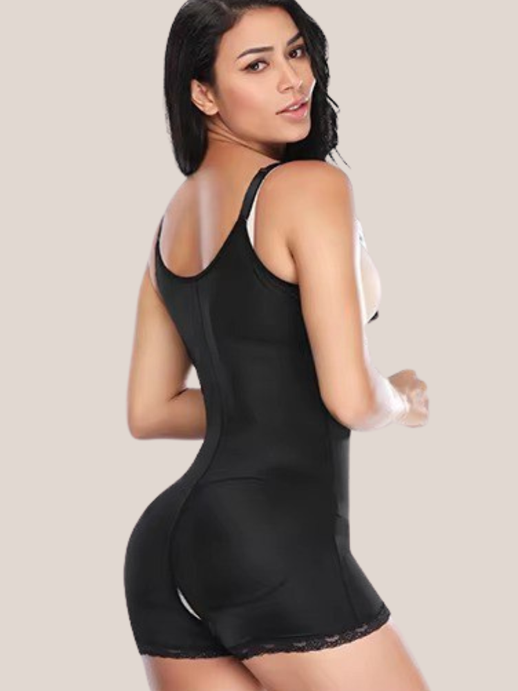 Clip en rits full body shaper