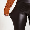 Afslankende lederen legging