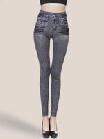 Legging Amincissant Effet Jean