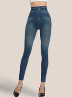 Legging Amincissant Effet Jean