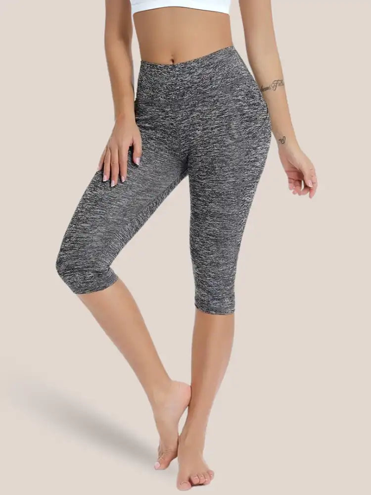 Legging court amincissant