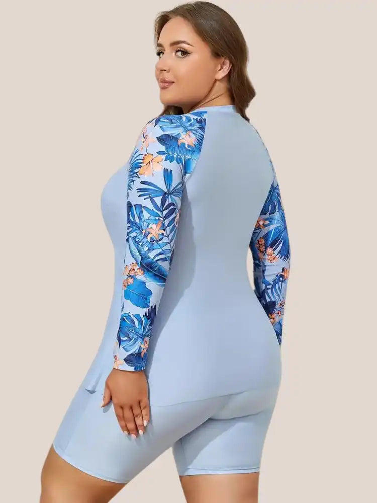 Maillot de Bain Manches Longues short