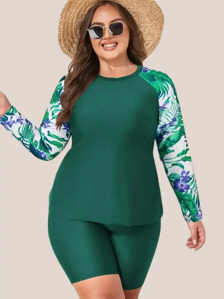 Maillot de Bain Manches Longues short