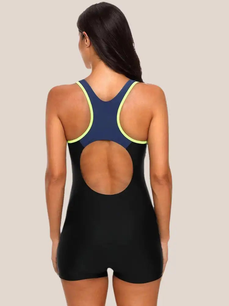 Maillot de bain 1 piece Shorty Gainant