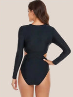 Maillot de bain 1 piece noir amincissant