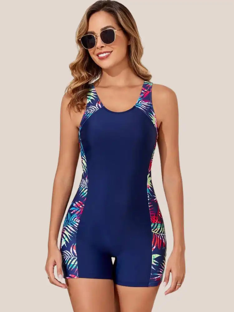 Vormgevend badpak uit 1 stuk voor dames