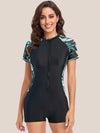 Maillot de bain gainant ventre plat 1 piece