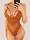 Monokini Marron