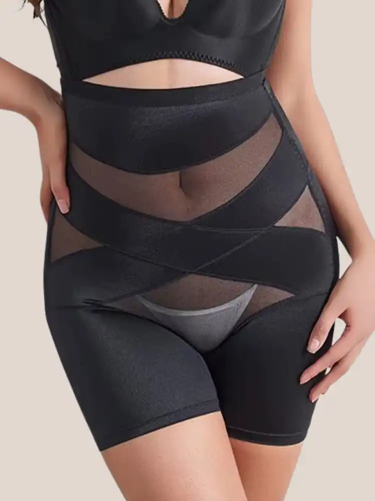 Shorty amincissant taille haute