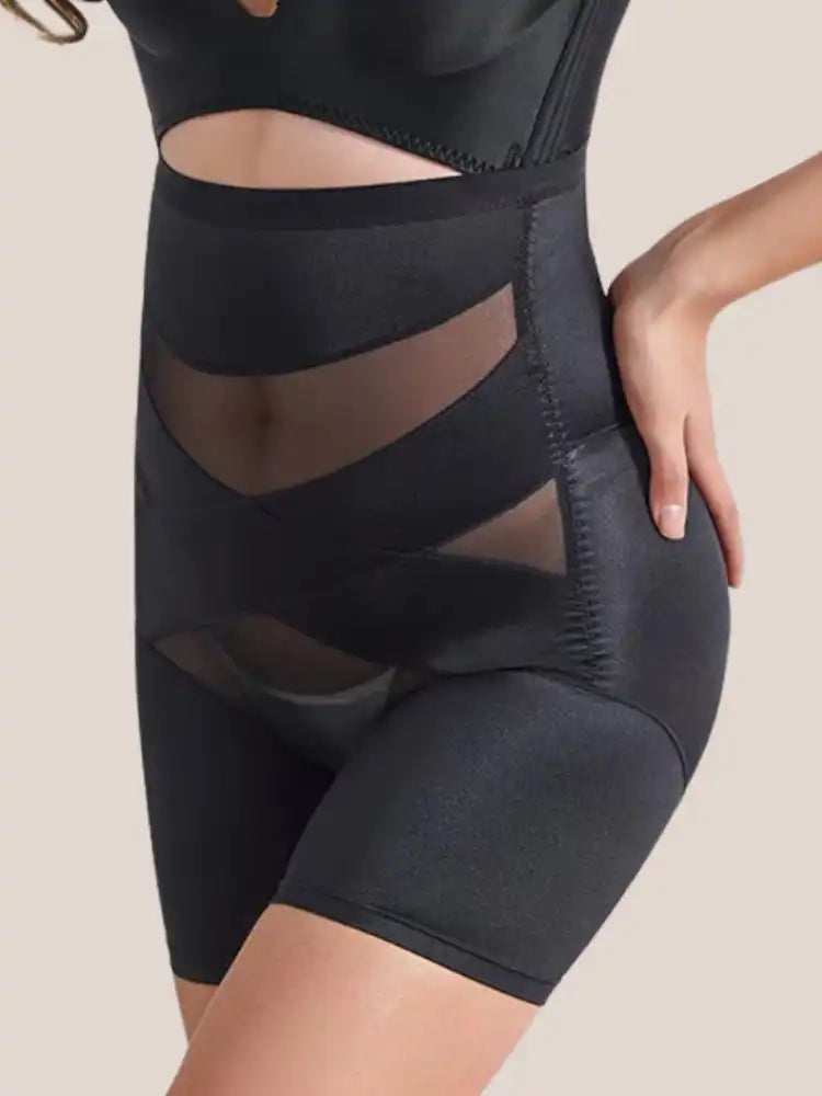 Shorty amincissant taille haute