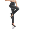 Afslankende legging met denimeffect