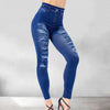 Afslankende Jean-legging 